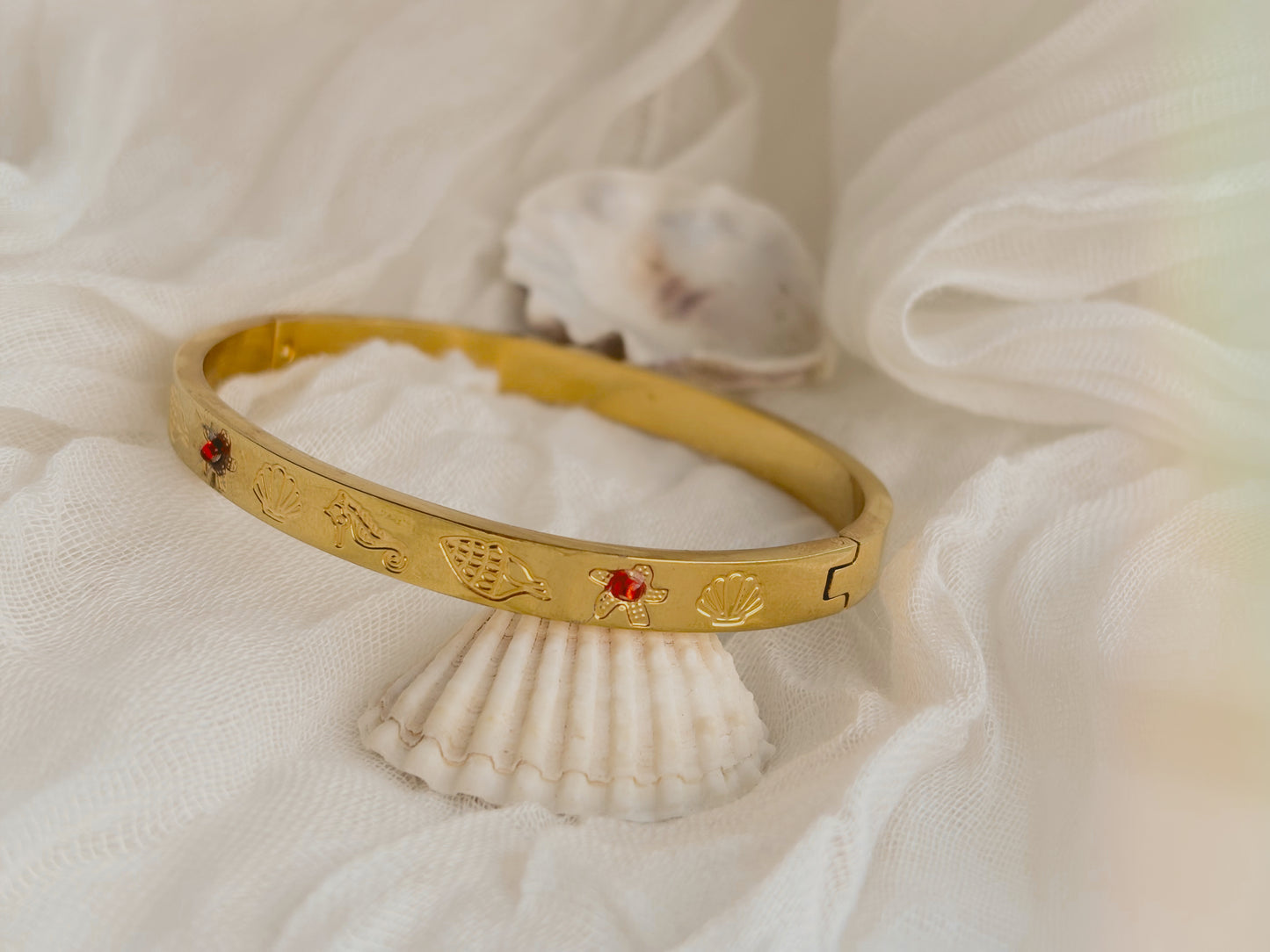 Custom ocean inspired bangles