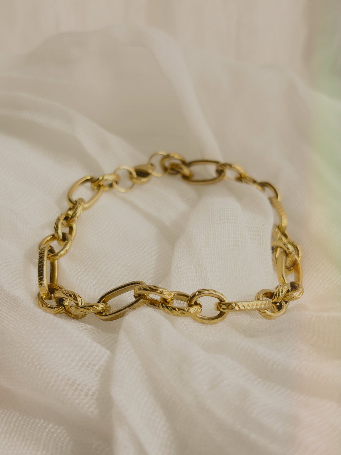Chunky chain bracelet