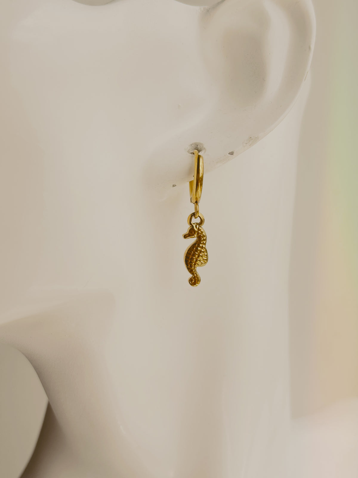 Sea horse earrings