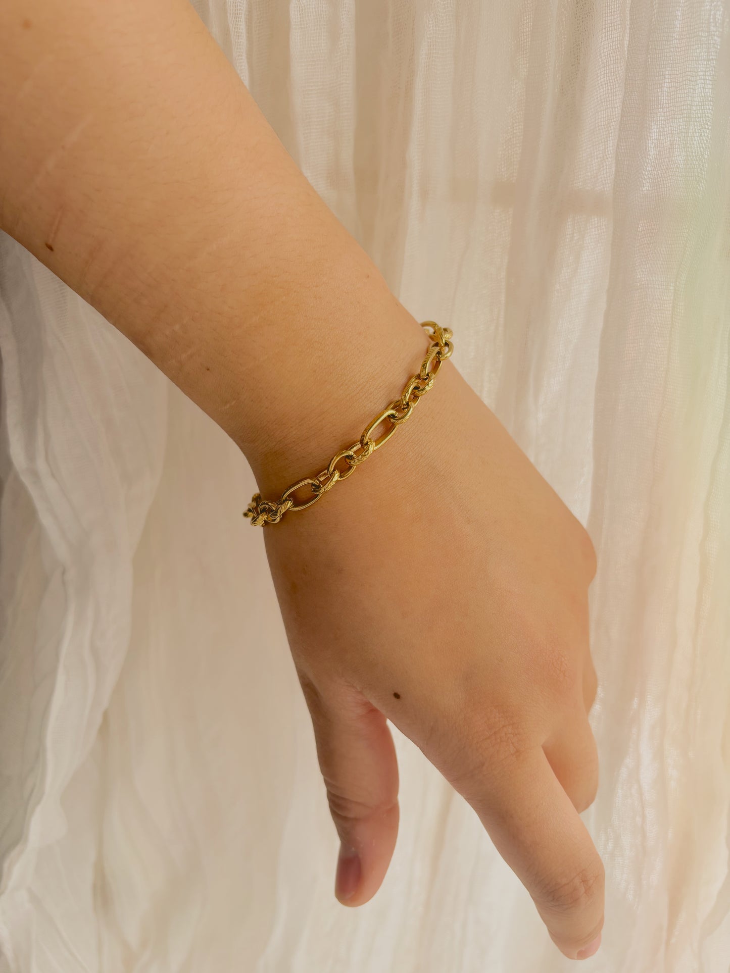 Chunky chain bracelet