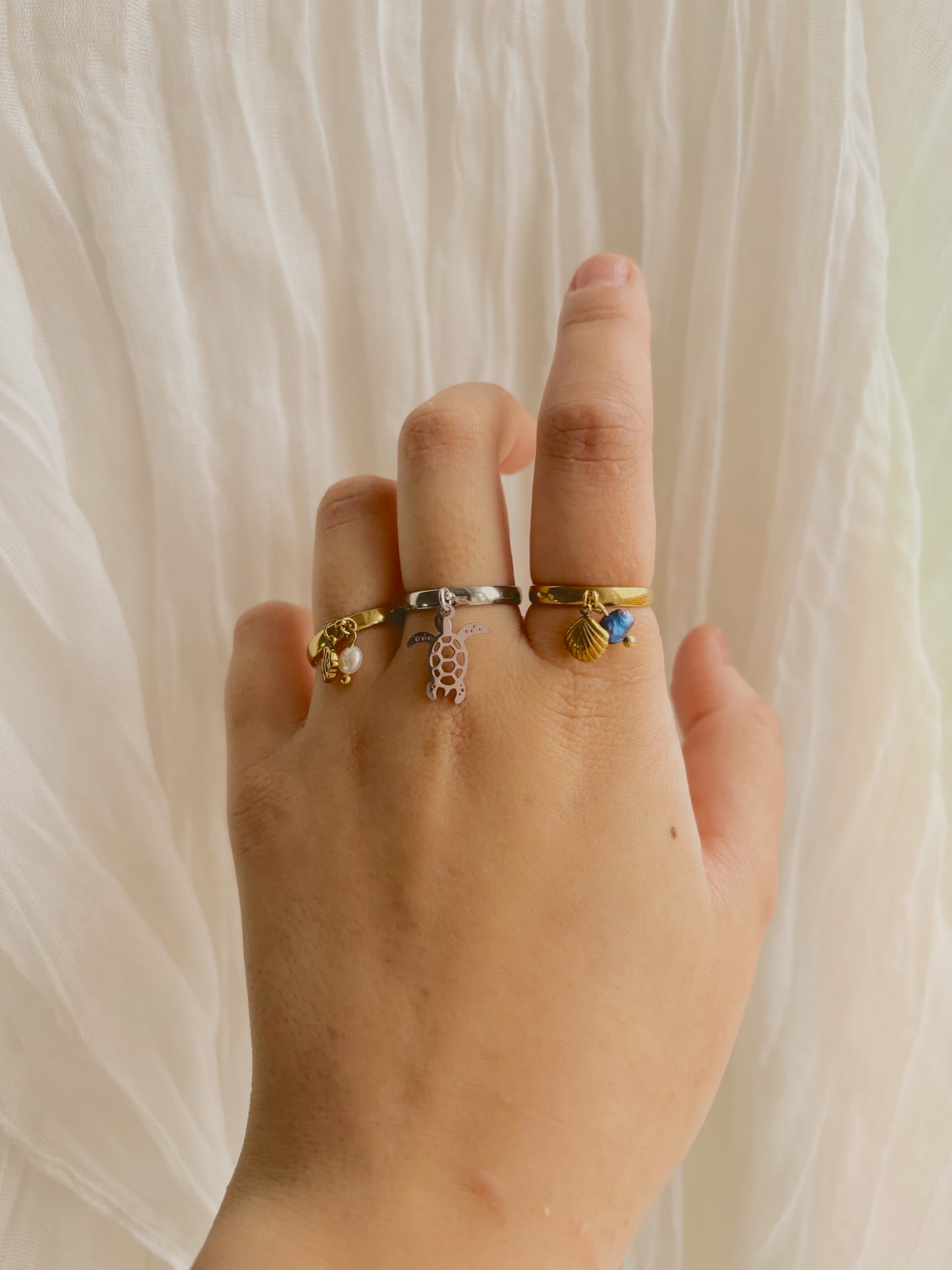 (Copy) Natural cowrie shell necklace - handmade and wrapped