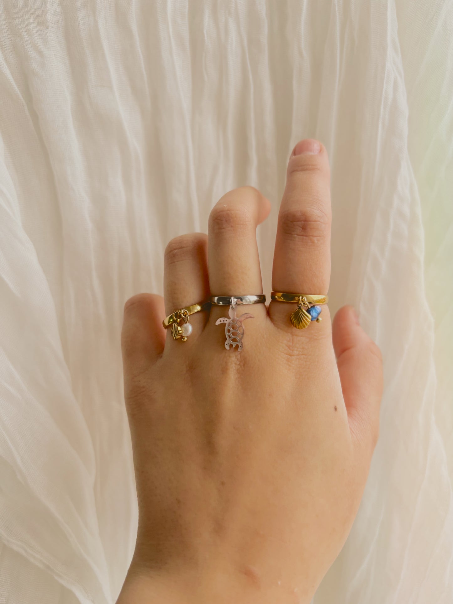 (Copy) Natural cowrie shell necklace - handmade and wrapped