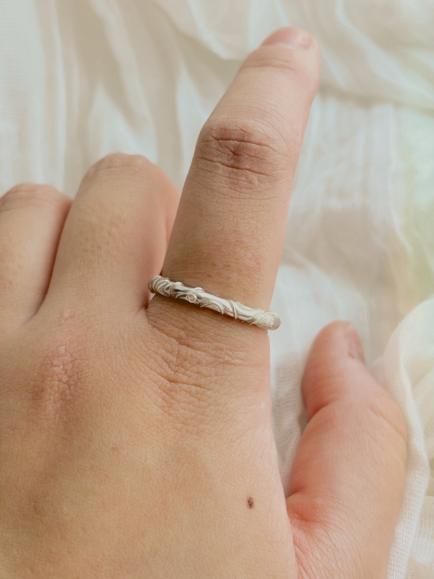 Handmade wire wrapped ring